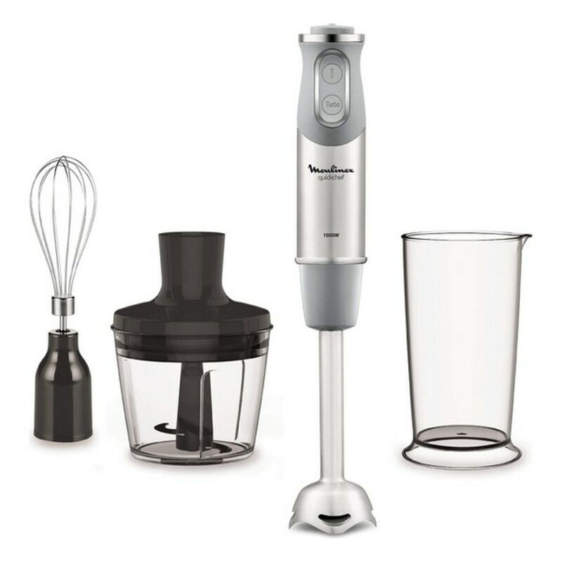 Hand-held Blender Moulinex Quickchef 1000W Grey 1000 W (Refurbished B)