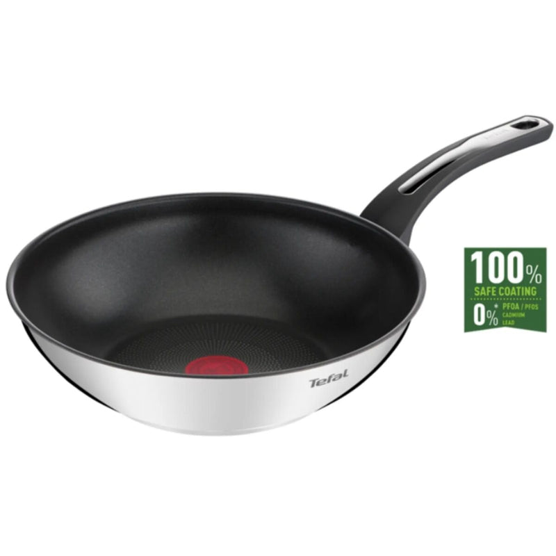 Sartén Wok Tefal Acero Inoxidable (1 unidad) Ø 28 cm (Reacondicionado A)