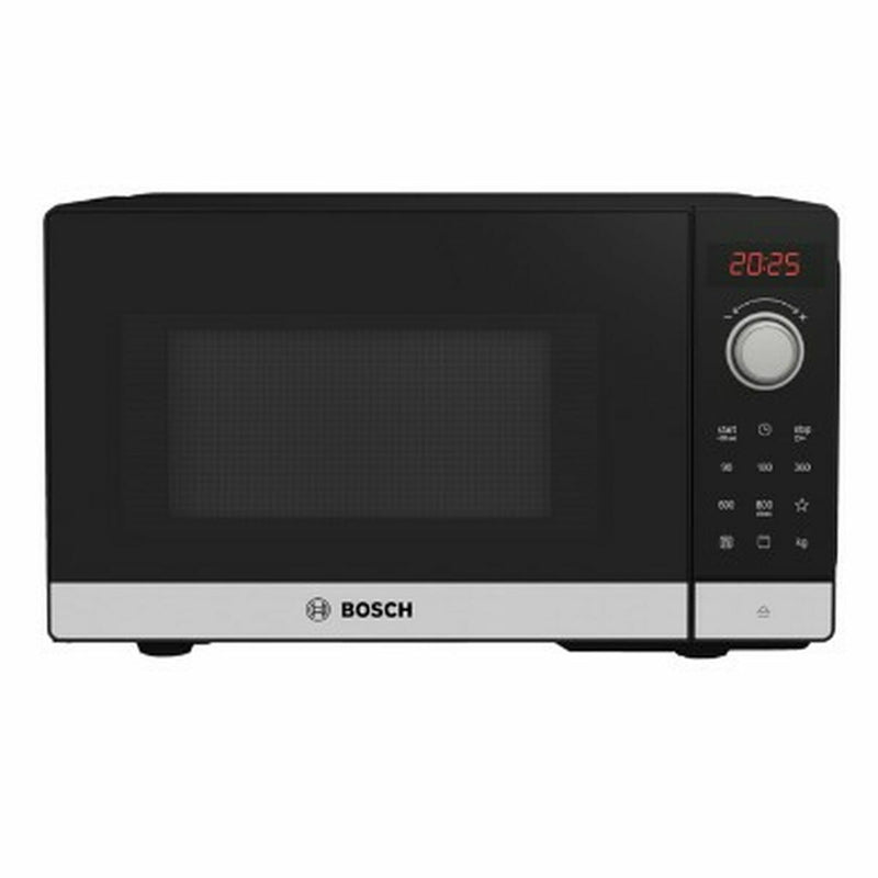 Mikrowelle mit Grill BOSCH Schwarz/Silberfarben Stahl 800 W 20 L (Restauriert B)