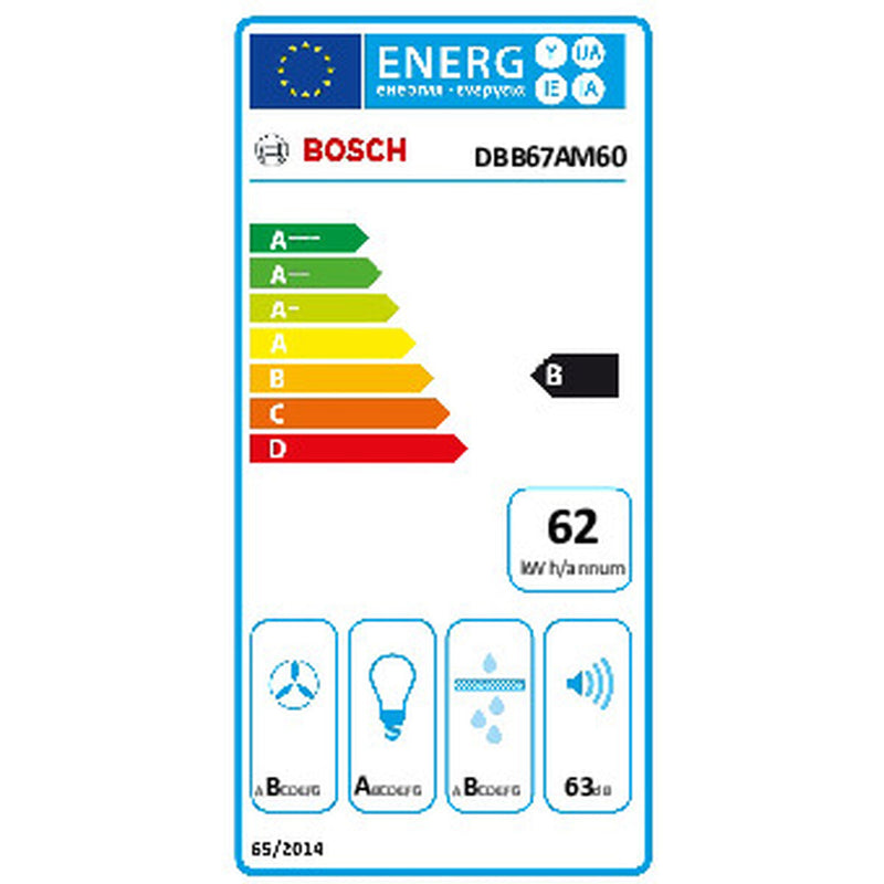 Conventional Hood BOSCH Black (Refurbished B)