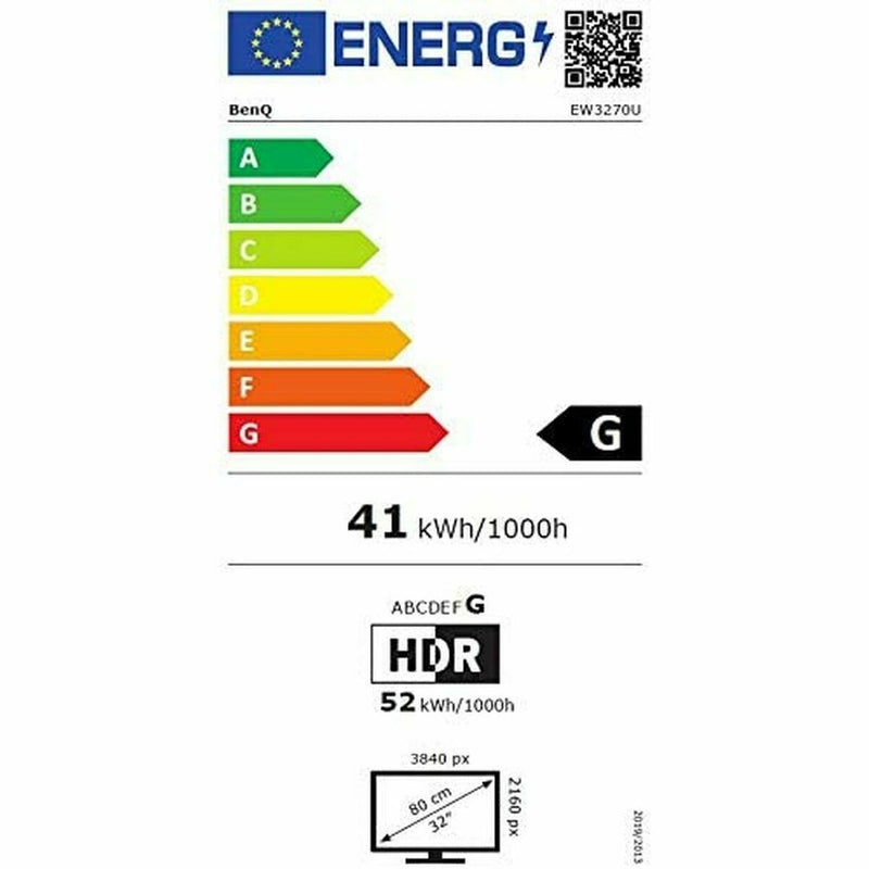 Écran BenQ 31,5" 4K Ultra HD 60 Hz (Reconditionné A)