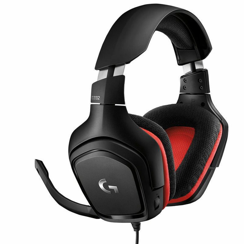 Auriculares con Micrófono Logitech G332 Negro Rojo Rojo/Negro (Reacondicionado A)