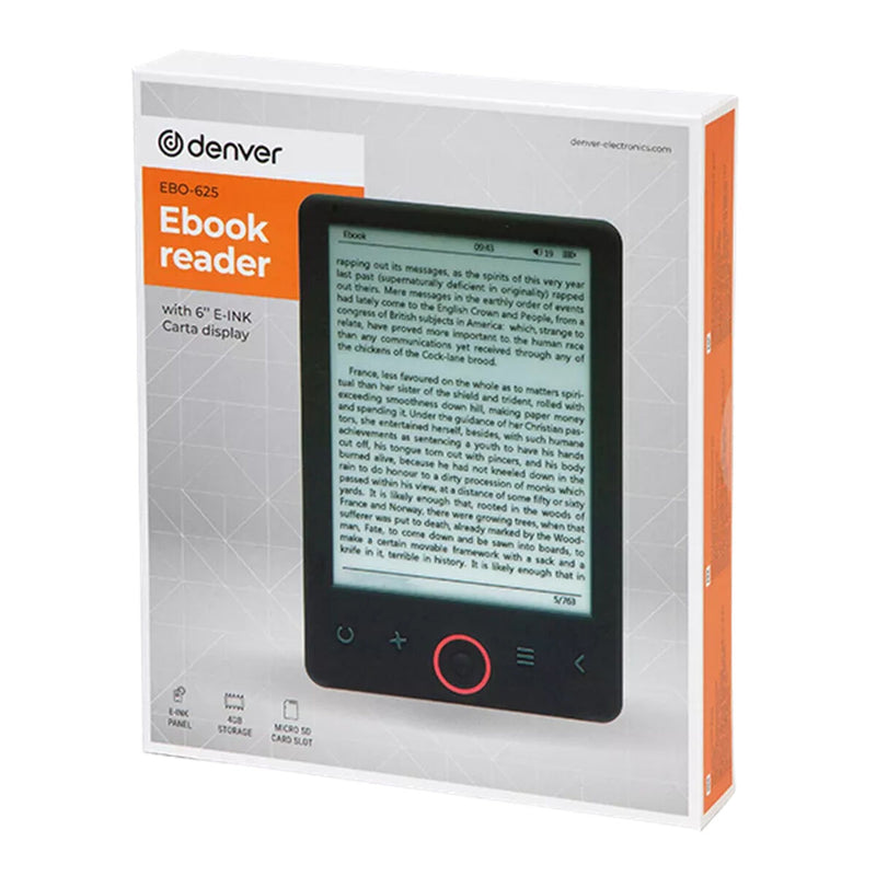 E-Book Denver Electronics Black (Refurbished A)