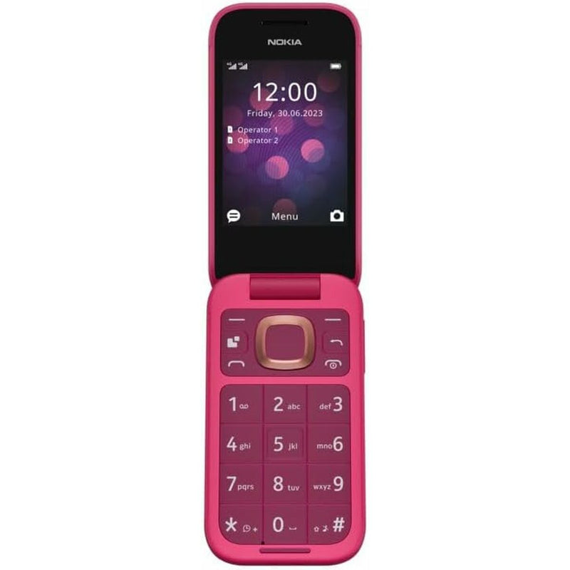 Teléfono Móvil Nokia 2660 FLIP 2,8" 128 MB Rosa (Reacondicionado A)