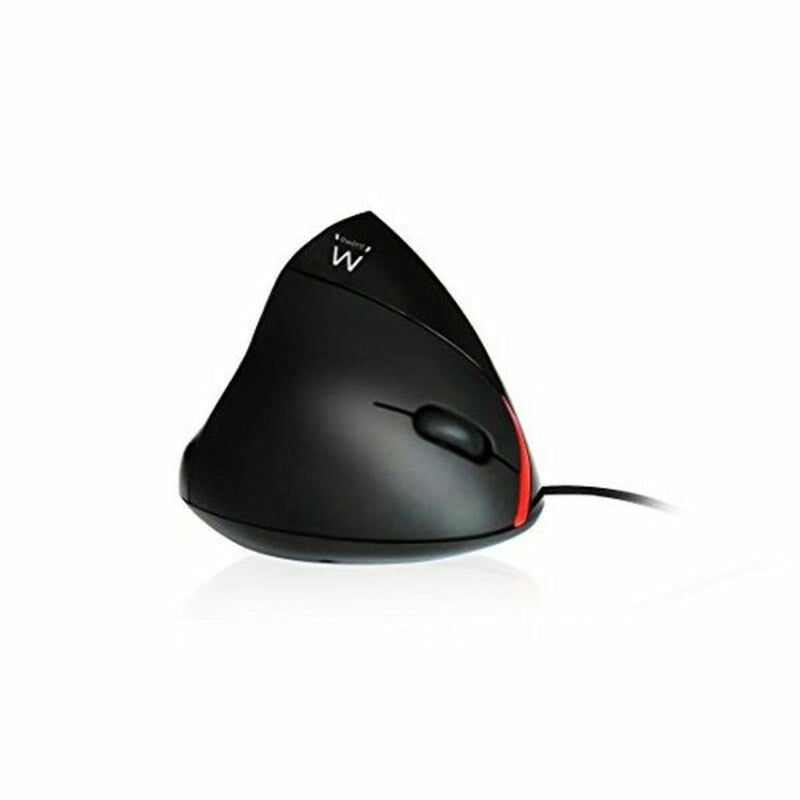 Mouse Ergonomico Ottico Ewent 1000 dpi USB Nero (Ricondizionati B)