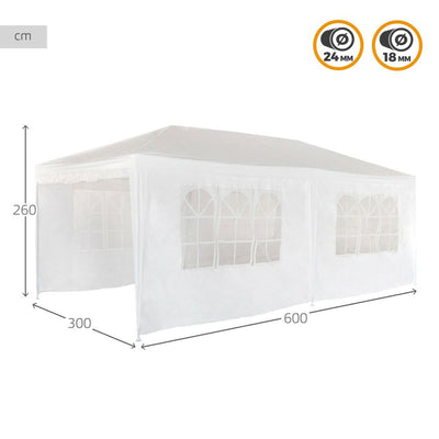 Gazebo Aktive Steel (Refurbished D)