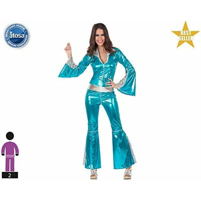 Costume per Adulti Th3 Party Azzurro XL (Ricondizionati B)