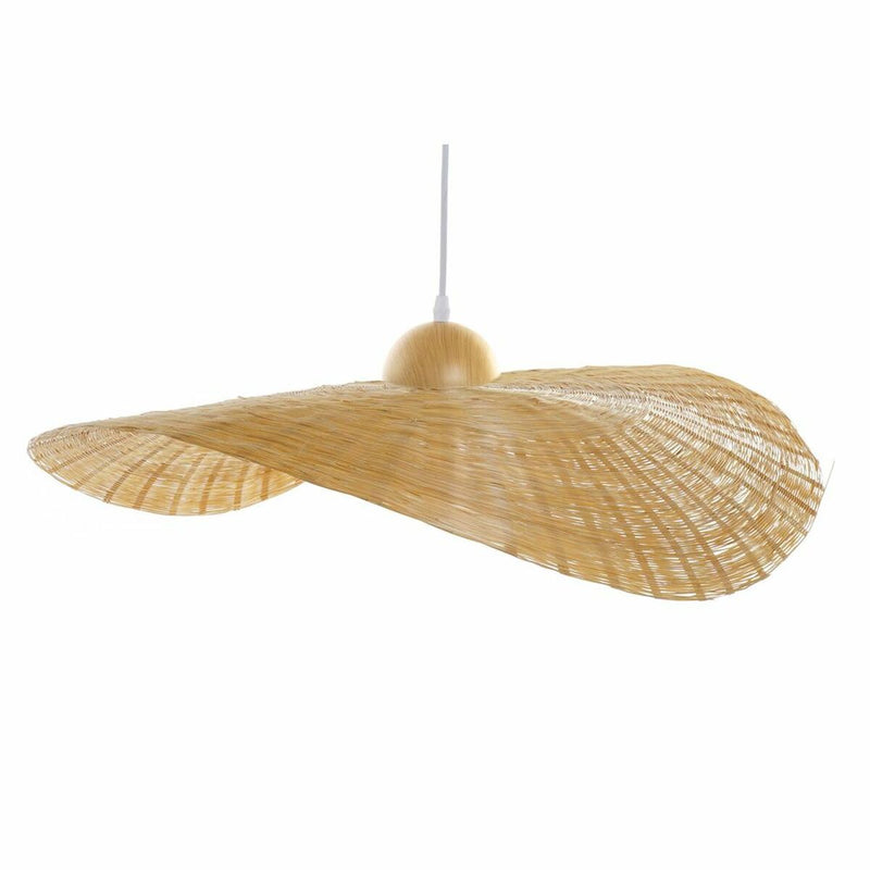 Lampadario DKD Home Decor PAMELA NATURAL Bambù (Ricondizionati B)