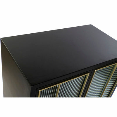 Anrichte DKD Home Decor MDF Schwarz (Restauriert B)