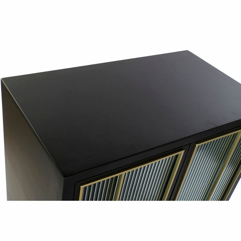 Credenza DKD Home Decor MDF Nero (Ricondizionati B)