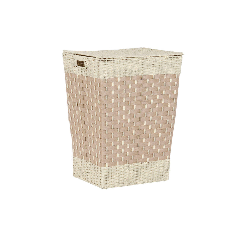 Laundry basket DKD Home Decor Natural 50 L Braiding (Refurbished A)