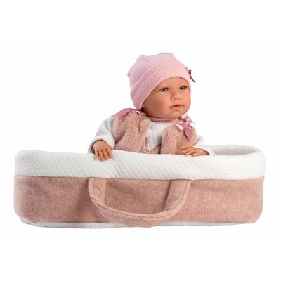 Baby Doll Llorens 40 cm Pink Carrycot (Refurbished B)