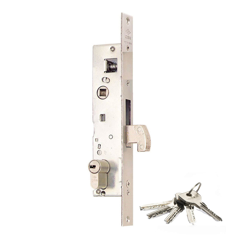 Mortise lock Cisa L4140.20.0  Vertical European (Refurbished B)