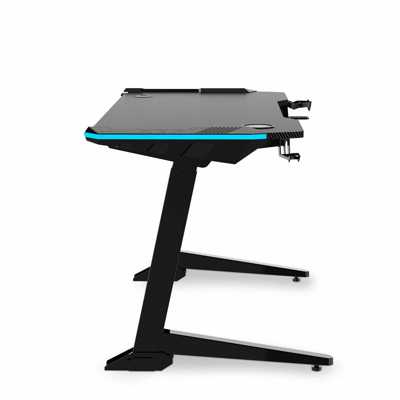 Mesa de Escritorio Gaming Loctek Negro Madera 125 X 60 X 1,8 CM  (Reacondicionado A)