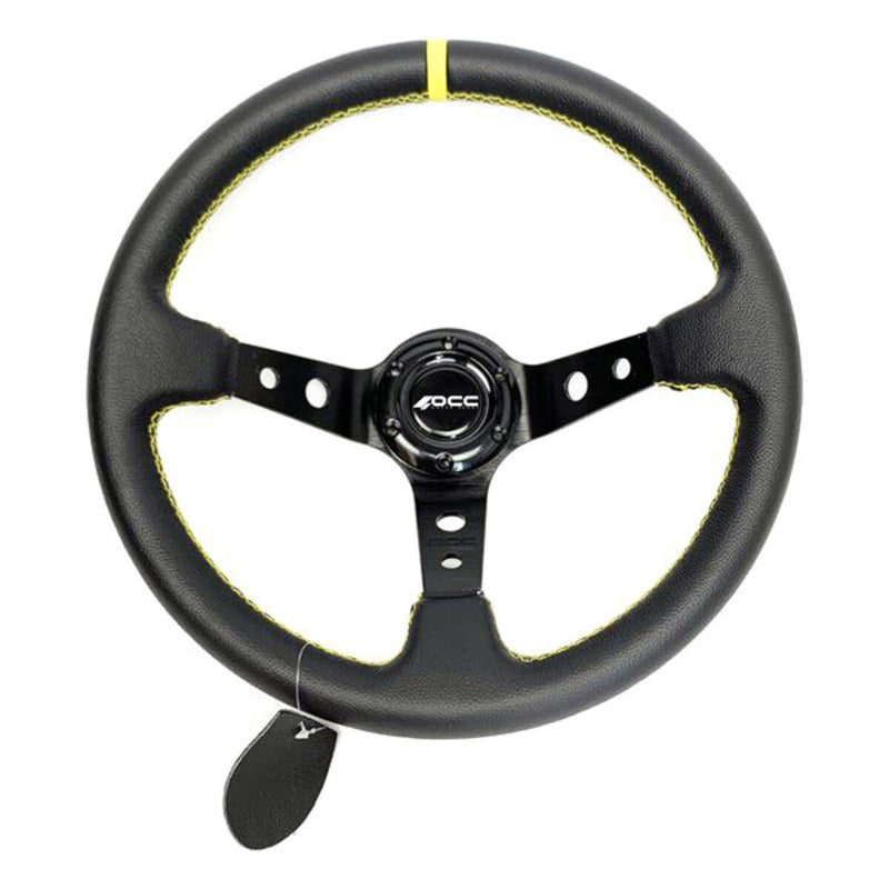 Racing Steering Wheel OCC Motorsport Black Ø 35 cm (Refurbished B)