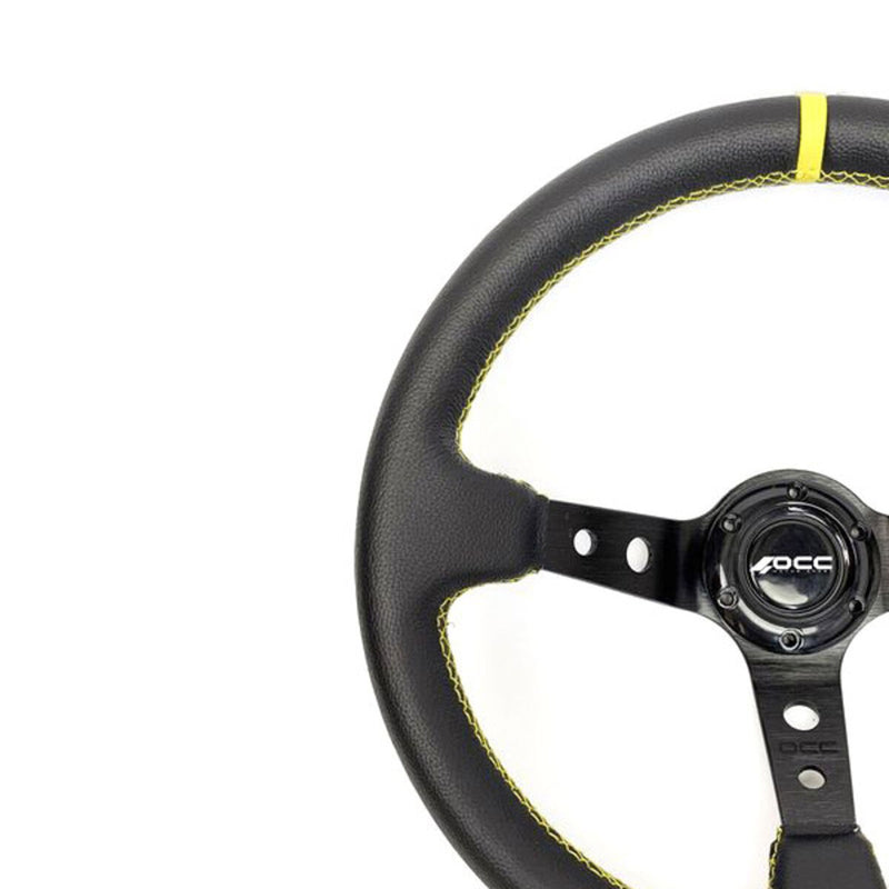 Racing Steering Wheel OCC Motorsport Black Ø 35 cm (Refurbished B)