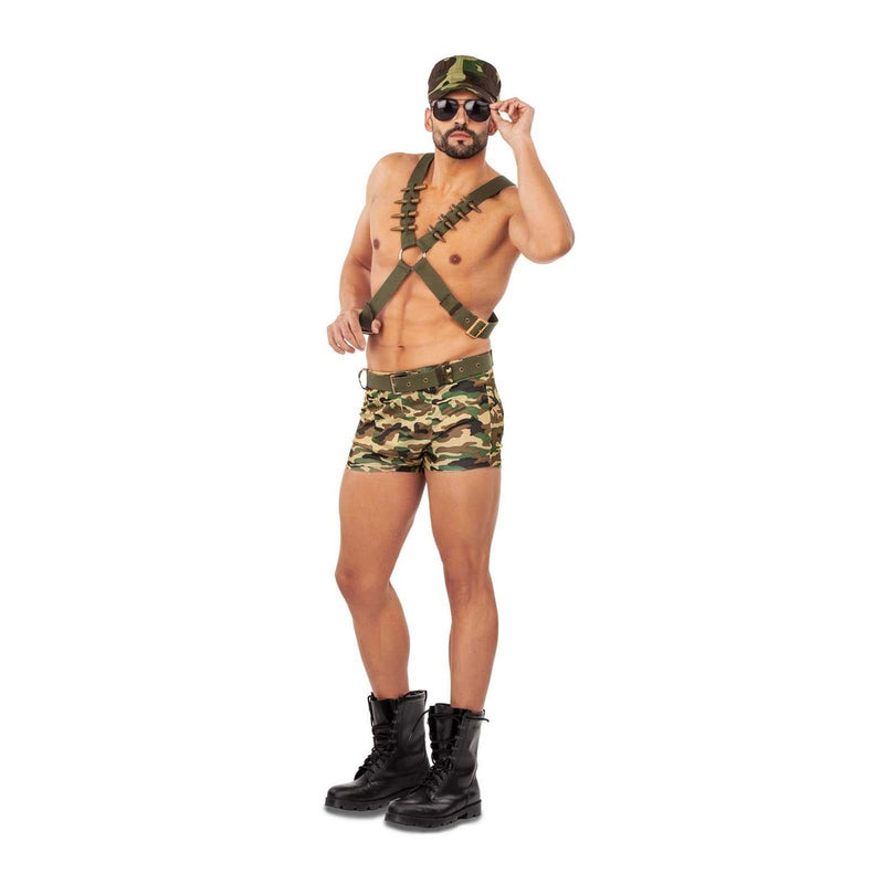 Disfraz para Adultos My Other Me Militar Sexy Talla M Talla L (Reacondicionado A)