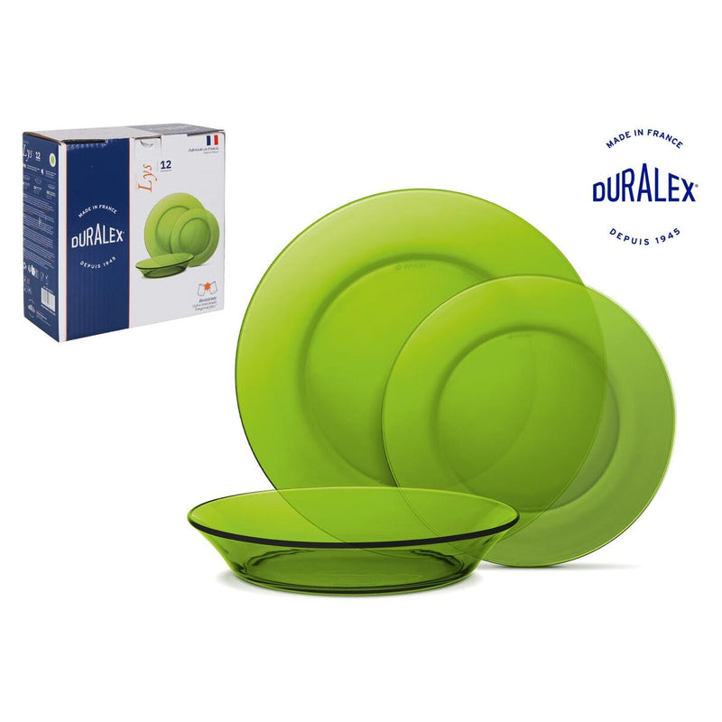 Dinnerware Set Duralex 12 Pieces (Refurbished D)