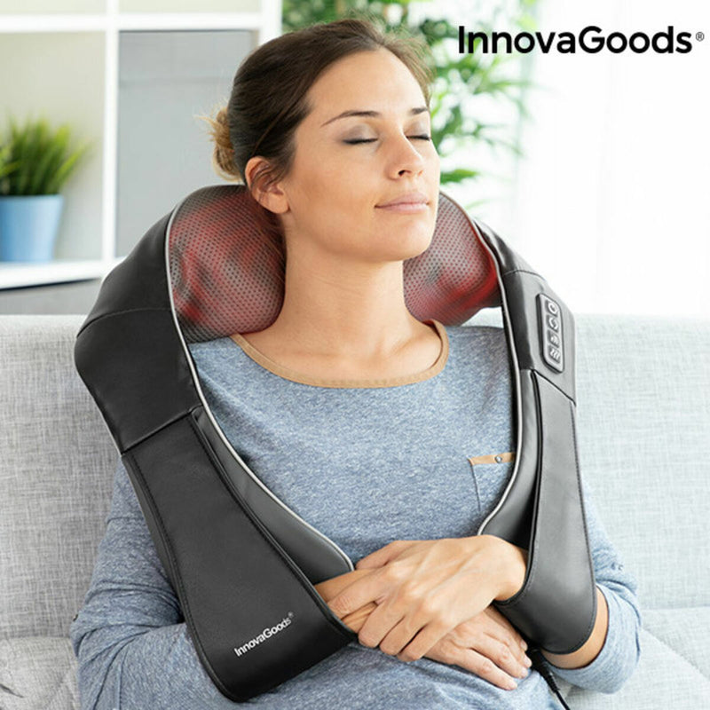 Massaggiatore Shiatsu Pro Massaki InnovaGoods 24W (Ricondizionati B)