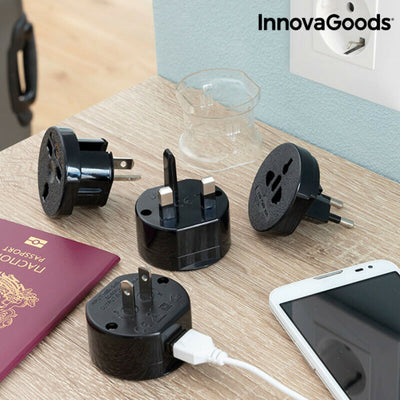 Universal Travel Power Adapter Electrip InnovaGoods (Refurbished A)