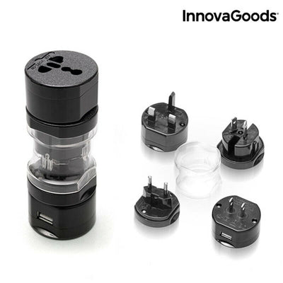 Universal Travel Power Adapter Electrip InnovaGoods (Refurbished A)