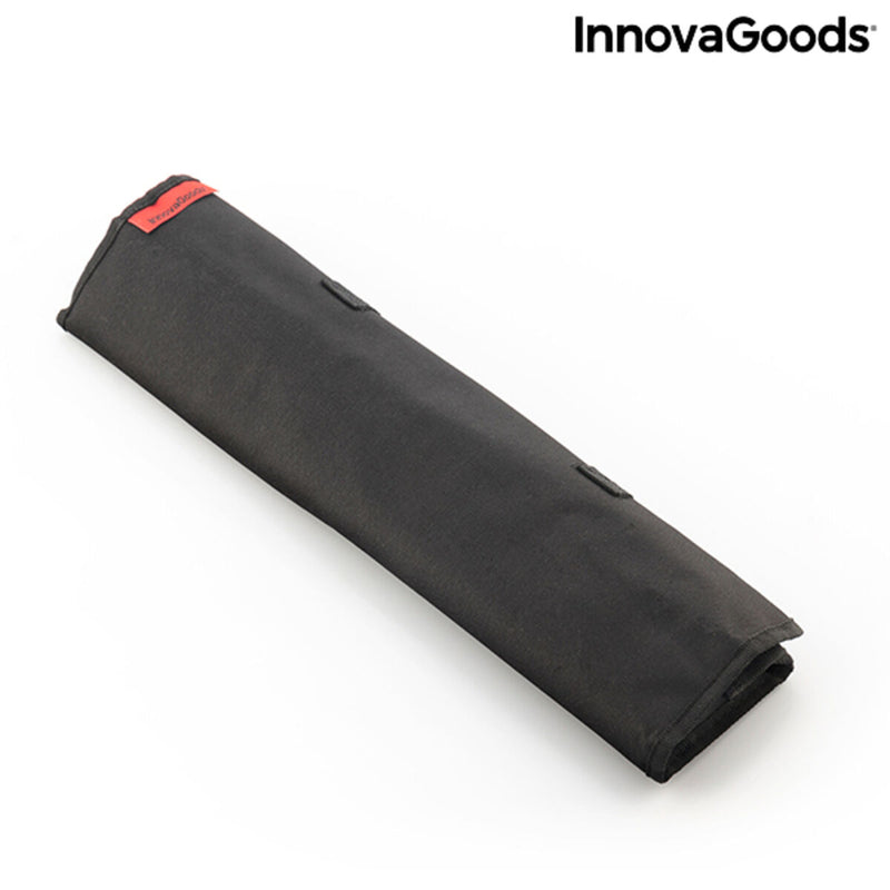 Set de Cuchillos con Funda de Transporte Profesional InnovaGoods Damas·Q Acero Inoxidable 3 Piezas (Reacondicionado B)