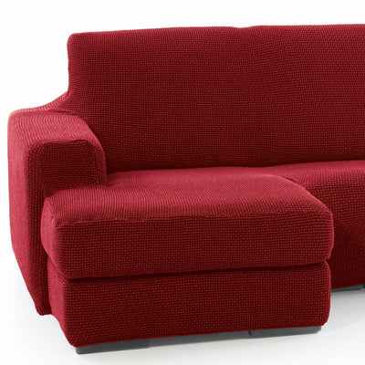 Funda para chaise longue de brazo corto izquierdo Sofaskins Rojo (Reacondicionado B)