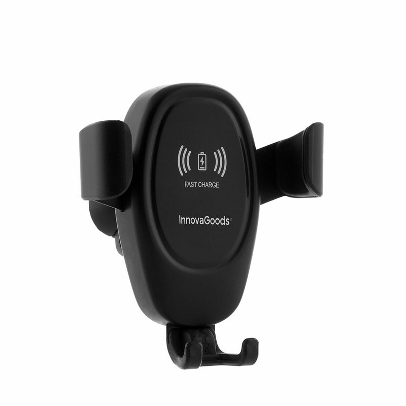 Mobile Phone Holder with Wireless Charger for Cars Wolder InnovaGoods V0103067 (Refurbished B)