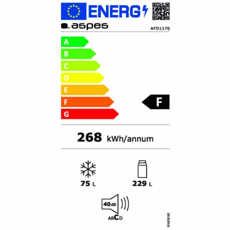 Réfrigérateur Combiné Aspes Blanc (Reconditionné A)