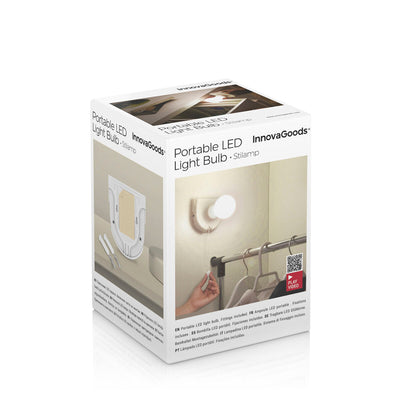 Lampadina LED Portatile Stilamp InnovaGoods Bianco A 4 W 1 W (1 Unità) (Ricondizionati B)