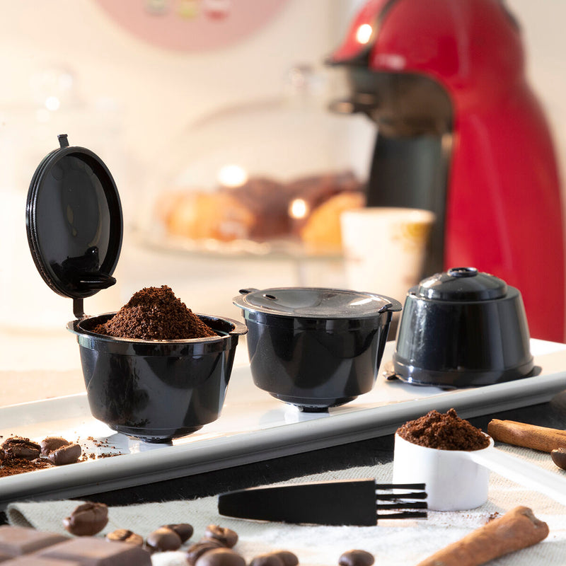 Set di 3 capsule da Caffè Riutilizzabili Redol InnovaGoods (Ricondizionati B)