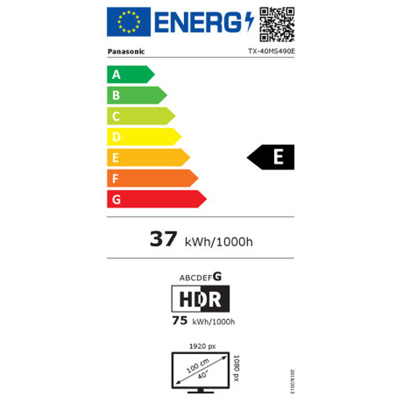 Smart TV Panasonic TX40MS490E Full HD 40" LED (Reacondicionado C)