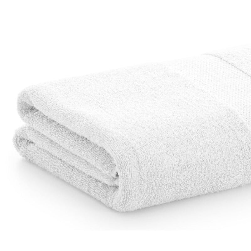 Bath towel Paduana White Cotton (Refurbished A)