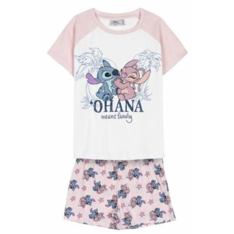 Schlafanzug Für Kinder Stitch Ohana (Restauriert A)