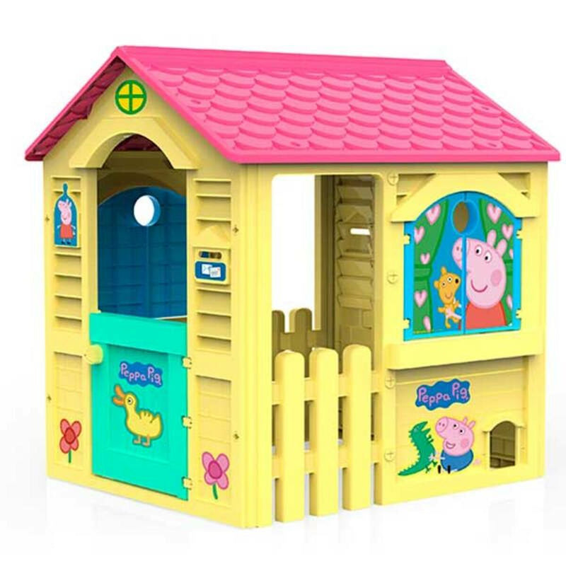 Kinderspielhaus Peppa Pig (84 x 103 x 104 cm) (Restauriert B)