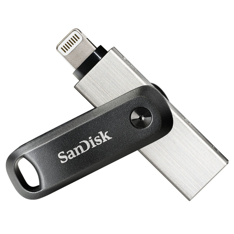 Pen Drive with Lightning SanDisk SDIX60N-128G-GN6NE Black Silver 128 GB (Refurbished C)