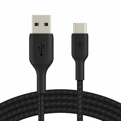 Câble USB A vers USB C Belkin CAB002BT3MBK 3 m Noir (Reconditionné A)