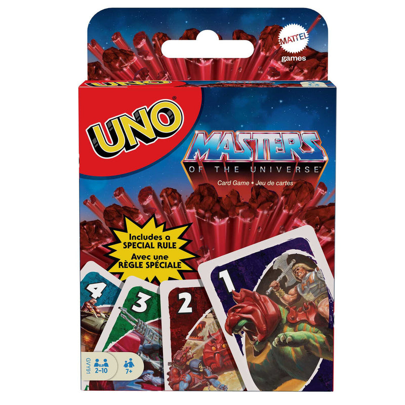 Juego de Mesa Mattel UNO: Masters of Universe (Reacondicionado A)