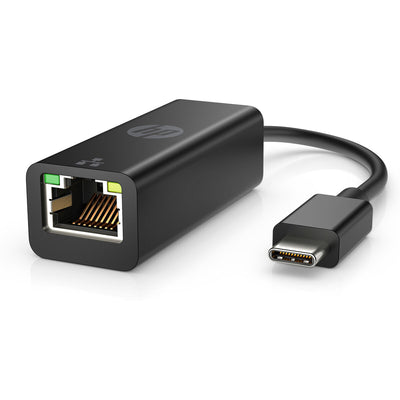 USB C -zu-Red RJ45-Adapter HP Schwarz (Restauriert A+)