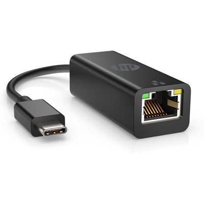 USB C -zu-Red RJ45-Adapter HP Schwarz (Restauriert A+)