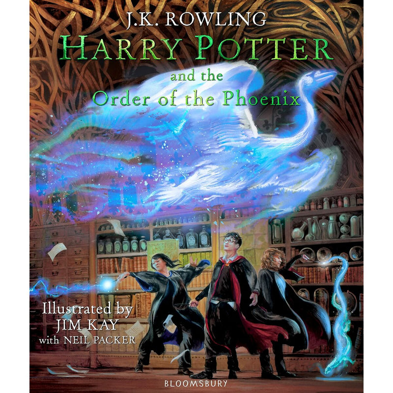 Libro Harry Potter and the Order of the Phoenix: J.K. Rowling & Jim Kay - Illustrated Edition (Harry Potter, 5) Inglés (Reacondi