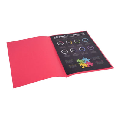 Carpeta Portafolios Exacompta 807016E Rock"S 80 A4 Rojo (30 pcs) (Reacondicionado A+)