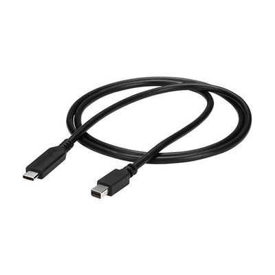 Adaptateur USB C vers Mini DisplayPort Startech CDP2MDPMM1MB Noir 1 m (Reconditionné A+)