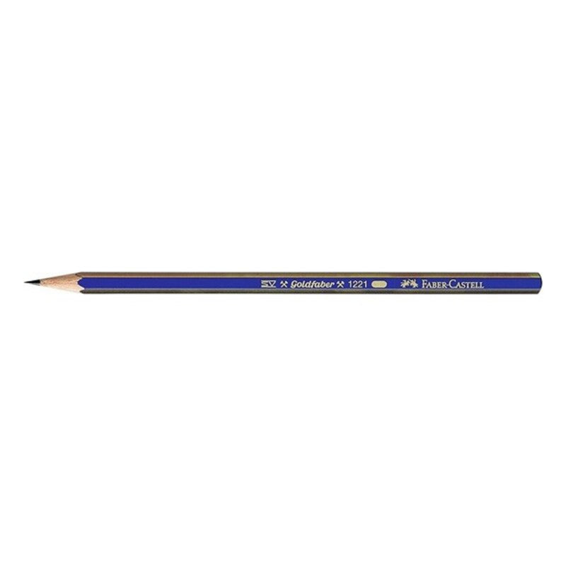 Lápices Faber-Castell GoldFaber 1221 B Grafito (12 pcs) (Reacondicionado A+)