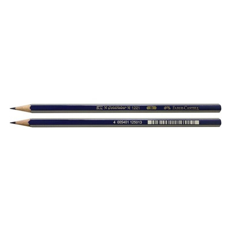 Lápices Faber-Castell GoldFaber 1221 B Grafito (12 pcs) (Reacondicionado A+)