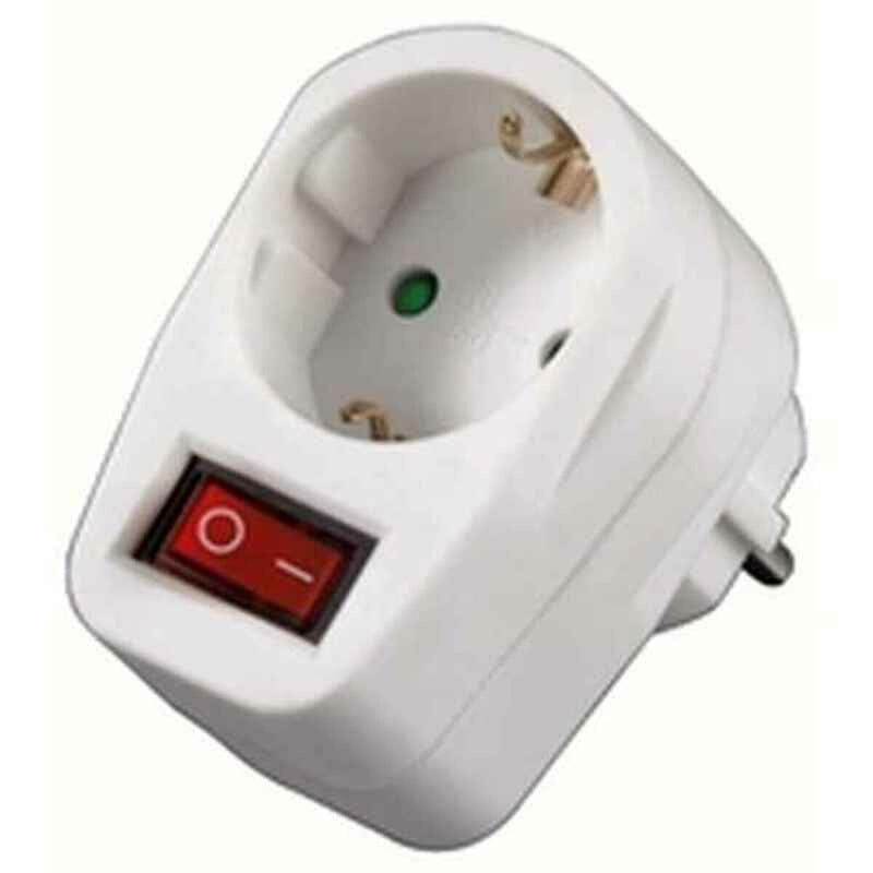 Adaptador para Enchufes Hama Technics Blanco 230 V 3500 W (Reacondicionado A+)