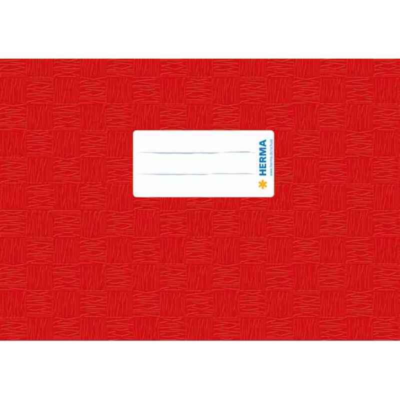 Étui de protection HERMA 7412 Cahier A5 (148 x 210 mm) Rouge (Reconditionné C)