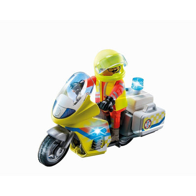 Playset di Veicoli Playmobil Motocicletta 20 Pezzi (Ricondizionati A+)