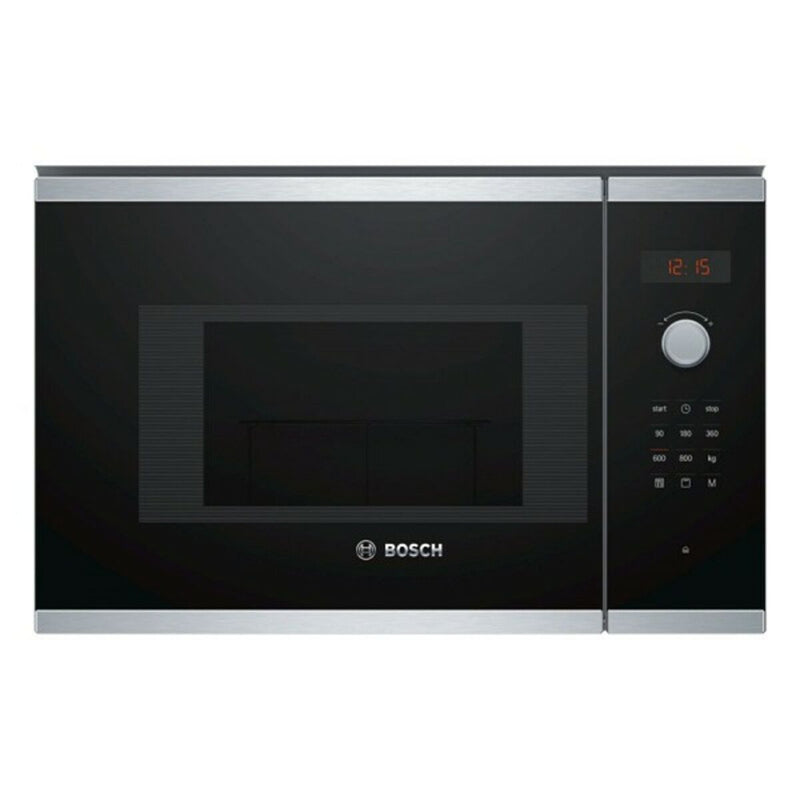 Microondas con Grill BOSCH BEL523MS0 20 L LED 1270W Negro/Plateado Plateado 800 W 20 L (Reacondicionado B)