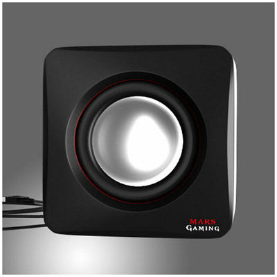 Gaming Speakers Skin O2 MAS0 2.0 USB 8W Black (Refurbished B)